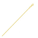 Rope Chain Necklace | Solid 14K Gold - 2 mm