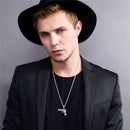 Gun Necklace - Silver Gun Pendant