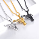 Gun Chain Pendant