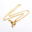 Gun Necklace - Gold Gun Pendant