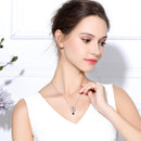 I Love You in 100 Languages Necklace | Sterling Silver Pendant Womens