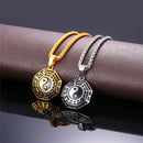 Yin and Yang Necklace Silver Gold Pendant