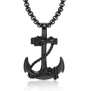 Anchor Necklace for Men - Chained- Stainless Steel