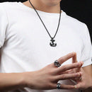 Anchor Necklace for Men - Chained- Stainless Steel