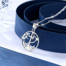 Anchor Necklace Sterling Silver