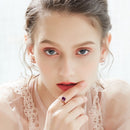 Birthstone Ring w/ Swarovski | Silver - Rose Gold