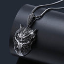 Black Panther Necklace Iced Out