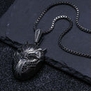 Black Panther Necklace Iced Out