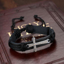 Bracelet with a Cross - Men's Cross Bracelet - Cheap Fashion Jewelry