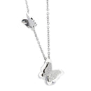 Silver Butterfly Necklace