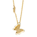 Gold Butterfly Necklace