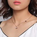 Rose Gold Butterfly Necklace