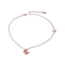 Rose Gold Butterfly Necklace