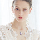 Womens Butterfly Necklace in Sterling Silver