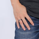 Car Tire Ring with Tread for Men