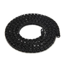 Cheap Tennis Bracelet - Rhinestone Necklace - Black