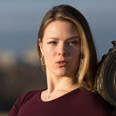 Crescent Moon Necklace | Sterling Silver