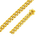 Cuban Link Chain 14K Gold - 6 mm