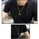 Dumbbell Necklace