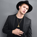 Egyptian Pyramid Ankh Chain Cross