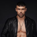 Engraved Bullet Necklace | Urn Bullet Pendant for Ashes - Black