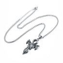 Silver Ankh Pendant Necklace