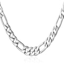 Silver Figaro Chain Necklace 5mm