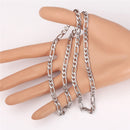 Gold Figaro Chain Necklace 5mm