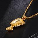 Gold Nefertiti Necklace | Egyptian Queen Nefertiti Pendant