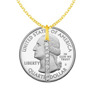 Bar Necklace Pendant Size Comparison