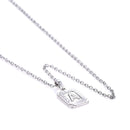 Initial Necklace | Square Letter Pendant - Gold