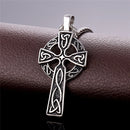 Silver Celtic Cross Necklace