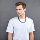 Mens Figaro Chain Necklace - 12 mm