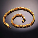 Gold Franco Chain Stainless Steel