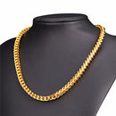 Gold Franco Chain Necklace 6 mm