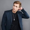 Praying Hands Necklace for Men | Christian Religious Pendant