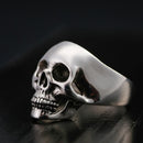 Sterling Silver Skull Ring for Men
