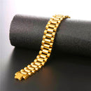 Rolex Link Bracelet for Men in Stainless Steel