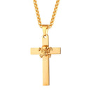 Pirate Skull Cross Necklace for Men