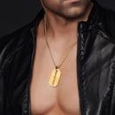 Gold Razor Blade Chain