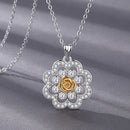 Rose Necklace in Sterling Silver