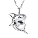 Shark Necklace Sterling Silver