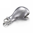 Silver Boxing Glove Pendant Necklace | Stainless Steel