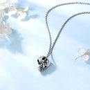 Skull Necklace Sterling Silver Pendant