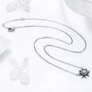 Women's Snowflake Pendant Necklace