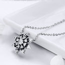 Women's Snowflake Pendant Necklace