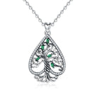 Tree of Life Necklace Sterling Silver