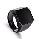 Square Signet Ring for Men - Cheap Mens Rings