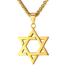 Star of David Necklace - Mens - Cheap