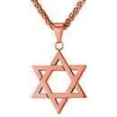 Star of David Necklace - Mens - Cheap